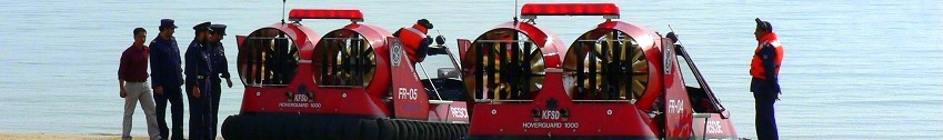 Rescue Hovertechincs Hoverguard 1000 Hovercraft